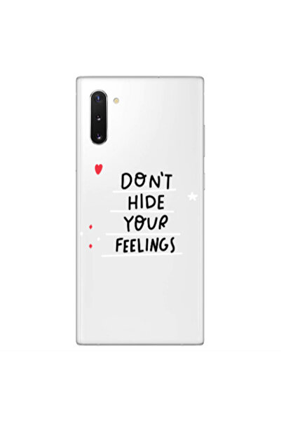 Other Samsung Note 10 Plus Dont Hide Your Feelings Transparent Silicone TPU Θήκη