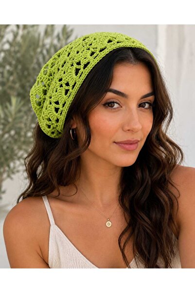 Moonys Design Moony's Bohemian Lace Knitted Bandana – Summer Women's Hairband