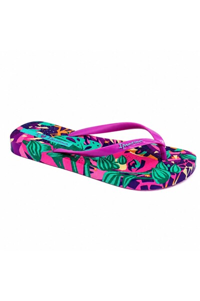 Ipanema Women's Slipper GRAFFITI 83814 BO595-LILAC/GREEN/PINK-40