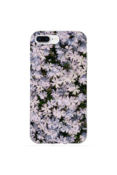 Other Apple iPhone 7 Plus Flowers white Transparent Silicone TPU Θήκη