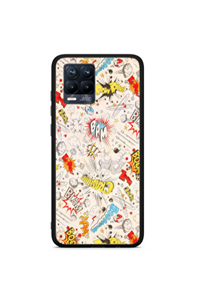 Other Realme 8 i Pow pow Black Glossy Θήκη