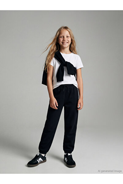 LC Waikiki Elastic Waist Girl Jogger Sweatpants