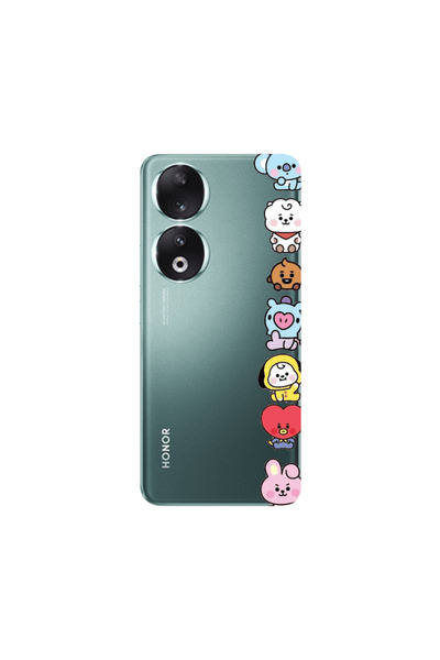 Other Honor 90 5G Lovely animals Transparent Silicone TPU Θήκη