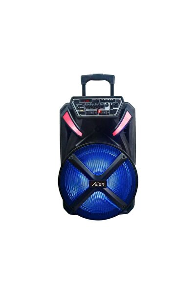 ALIEN Portable speaker 12 inch Accu/BT/FM/USB-Mic 1231
