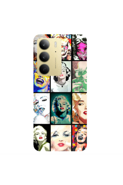 Other Realme C 75 Marilyn Monroe Transparent Silicone TPU Θήκη