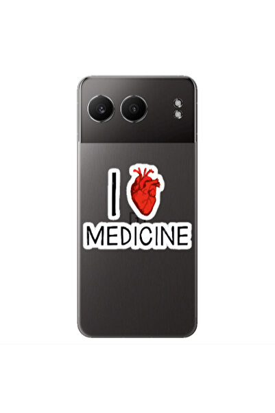 Other Oneplus Nord 4 I Love Medicin Transparent Silicone TPU Θήκη