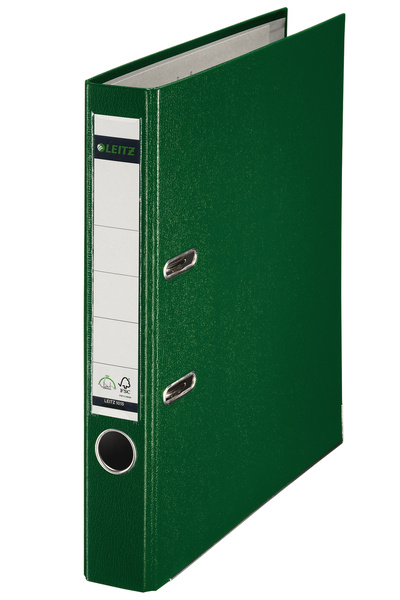 Leitz Legătură plasticizată 5cm 180 de grade verde