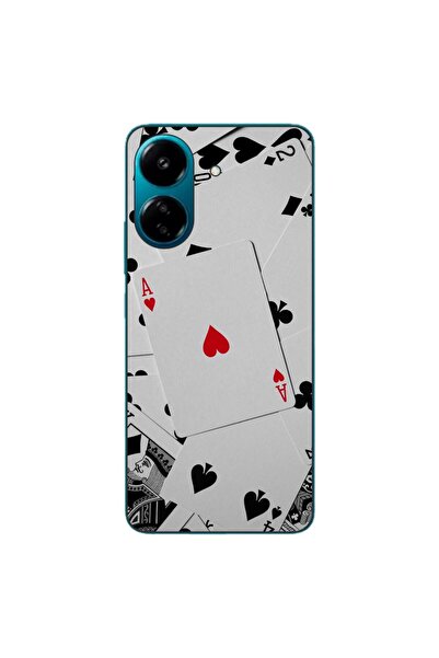 OEM Husa compatibila cu Xiaomi Redmi 13C 4G Silicon Gel Tpu Model Carti Poker