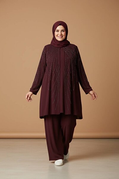 HESNA Hijab Top-Bottom Suit