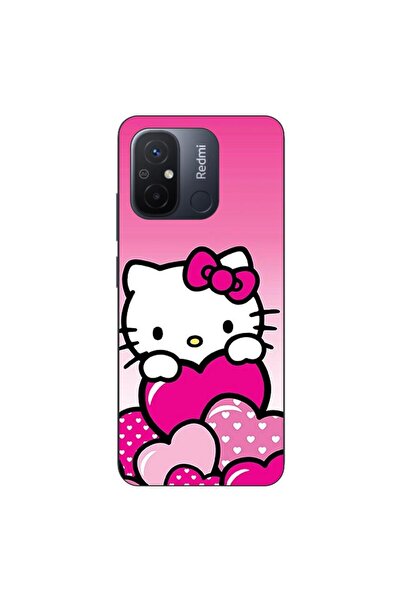 OEM Husa compatibila cu Xiaomi Redmi 12C Silicon Gel Tpu Model Hello Kitty Pi...