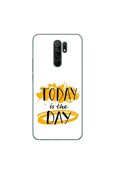 OEM Θήκη συμβατή με Xiaomi Redmi 9, από σιλικόνη gel TPU, με σχέδιο/μήνυμα: Σ...