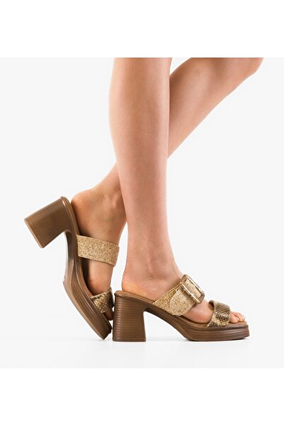 BENOTTİ Women's Vega Gold Clogs