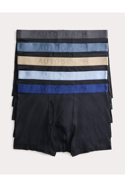 Marks & Spencer 5’li Cool & Fresh Pamuklu Trunk Seti