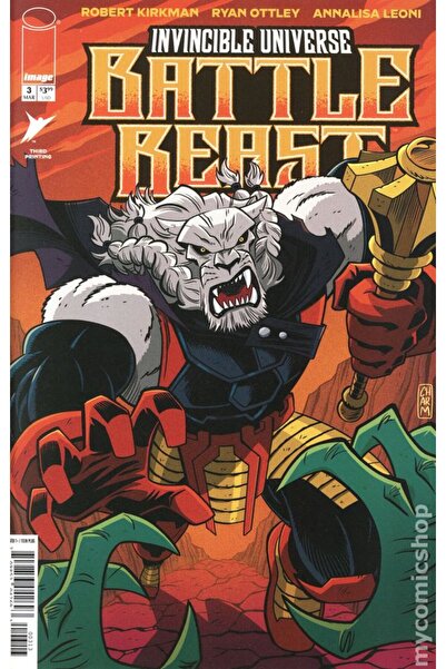 Kolektif Kitap Invincible Universe Battle Beast #3I (ingilizce)