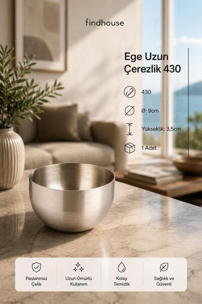findhouse Yeni Nesil Çelik Ege Kısa Çerezlik Kuruyemiş
