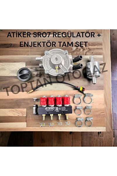 ATİKER SR07 REGÜLATÖR + ENJEKTÖR TAM SET HEDİYELİ