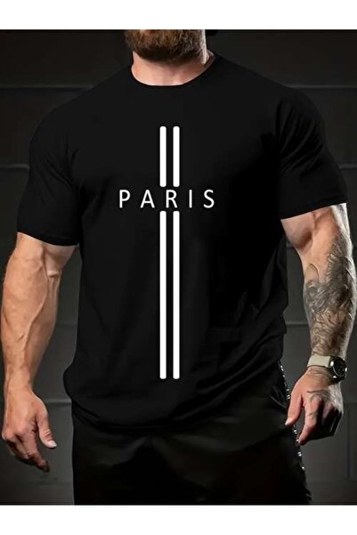 classy moda Άνετη εφαρμογή, Oversize, Μίνιμαλ μπλούζα με στάμπα μπροστά, κοντ...