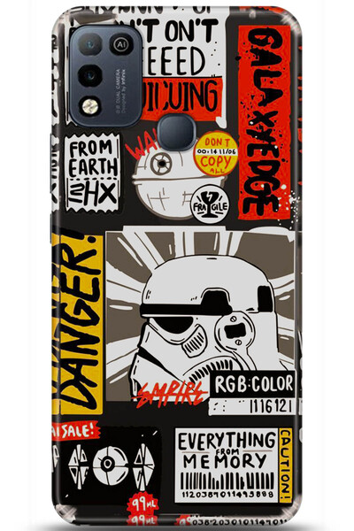 Noprin Infinix Hot 10 Play Case Hd Printed Case - They Can'T Bring Me down 5555
