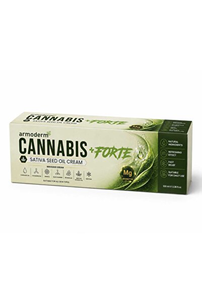 Cannabis Oil Cream Chondroıtın Arnıca Glucosamıne Menthol 100 ml