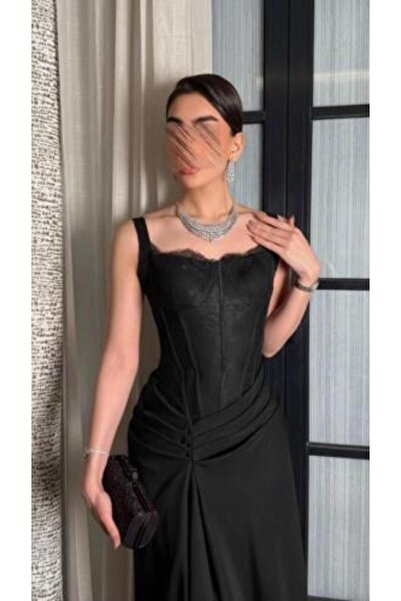 BASMA FASHION فستان اسود باربي سهرة