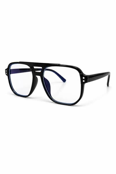 CLAREX David Black Blue Light Protection Unisex Glasses
