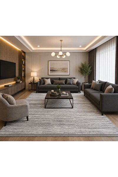 Mypolo Modern Salon Halısı Oturma Odası Halısı Koridor Halısı Akrilik Viskon ...