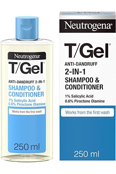 Neutrogena T/Gel 2 in 1 Sampon si balsam anti-matreata cu Acid Salicilic, 250ml