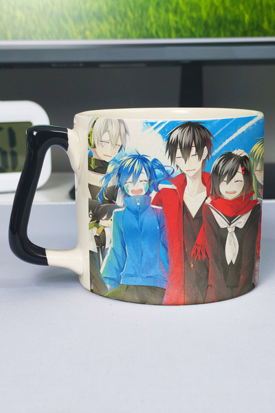 ZipZap كوب سيراميك فاخر مطبوع عليه رسومات أنمي من Kagerou Project (قطعة واحدة...