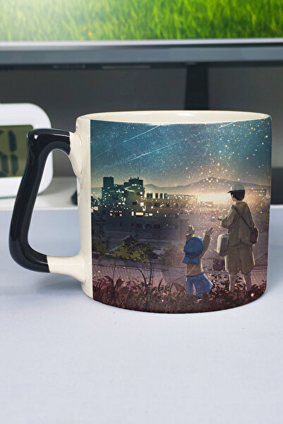 ZipZap Grave of the Fireflies Anime Printed Ceramic Luxury Mug (1 Piece) Cust...