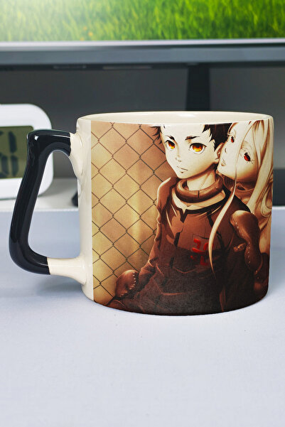 ZipZap Deadman Wonderland Anime Printed Ceramic Luxury Mug (1 Piece) Custom B...
