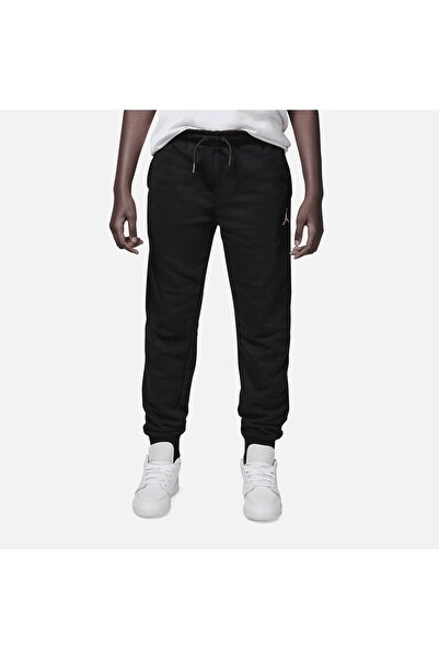 JORDAN Kids Mj Brooklyn Essential Unisex Children's Black Sweatpants - 95D390...