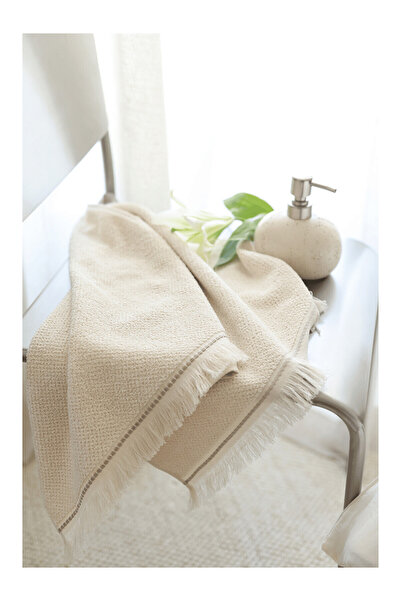 LC Waikiki Nevavm Travertine 100% Cotton Bath Towel 70X140 Light Beige