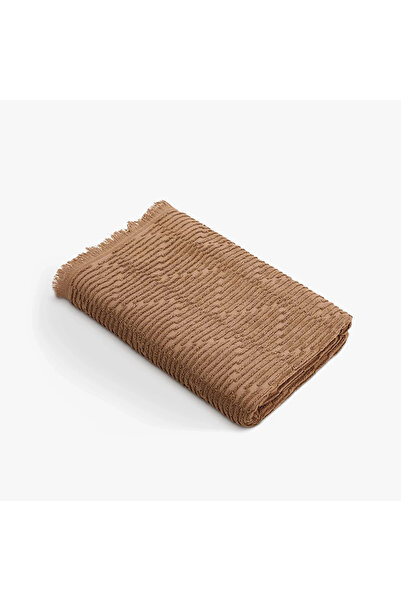 LC Waikiki Nevavm Farkıyla Anisa Bath Towel 100% Cotton Combed Jacquard Brown...