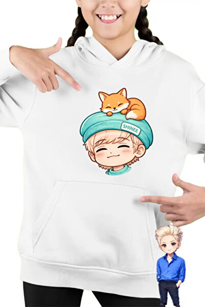 OEM Kids Girls Shinee Jonghyun Chibi Kpop Sweatshirt