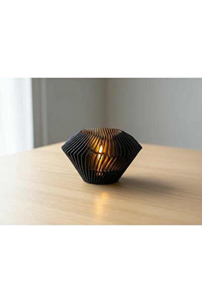 OEM Mini Decorative Ambient Lamp, 3D Printed, Geometric Design