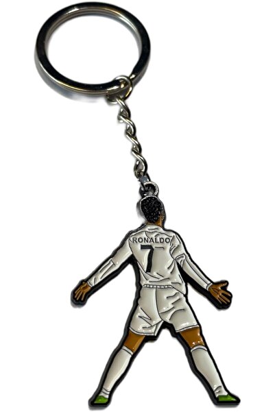 Generic Cristiano Ronaldo Number 7 Medal, Metal Keychain, Football Player Des...
