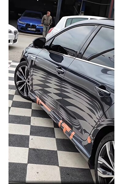 DEMİRTUN RENAULT MEGANE 4 TİTANYUM GRİ BOYALI KULAKLI YAN MARŞPİYEL YAN ETEK ...