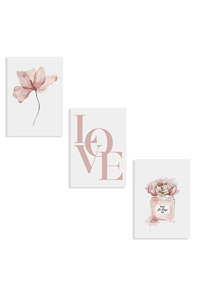 OEM Set postere decorative, Multicolor, 21 x 30, 3 bucăți, decor perete, livi...
