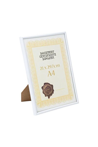 OEM Ramă foto decorativă, Alb, 21 x 29.7, Plastic, perete/masă, amintiri și d...