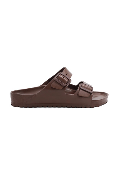 Birkenstock Arizona Eva 1027328 Erkek Terlik Kahverengi Juststep