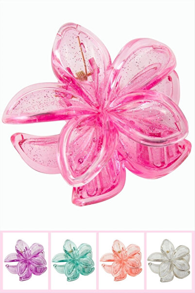 Eco Lounge Framed Glittery Lotus Buckle 8 cm