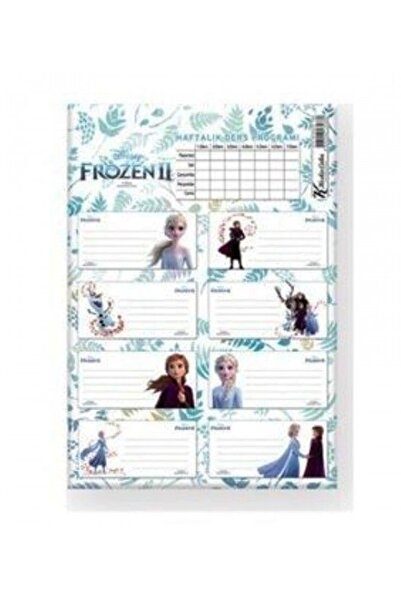 KESKİN COLOR Frozen School Label 3 Sheets 24 Labels - 2 Units