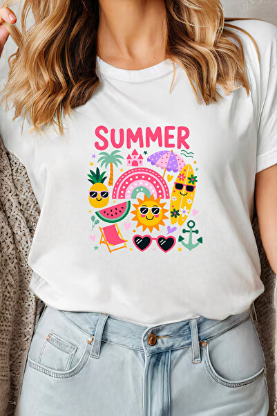 Sarah's Boutique Women's T-shirt – 100% cotton – Fun Summer