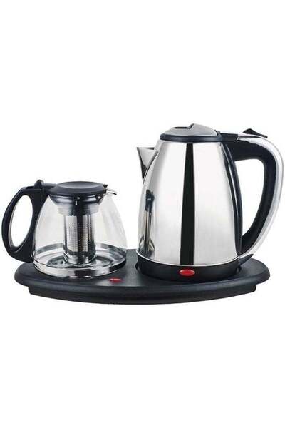 Generic BQSCHJUN 2 In 1 Tea Kettle Set Featuring Stainless Steel Electric Wat...