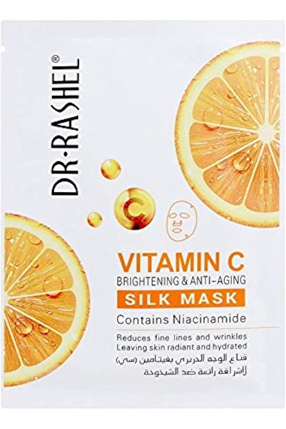 DR.RASHEL Dr. Rashel Vitamin c brightening & anti-aging silk mask 28gm