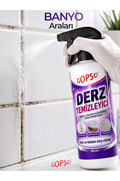 Gopso 3'lü Derz Temizleyici Sprey 500 ml -