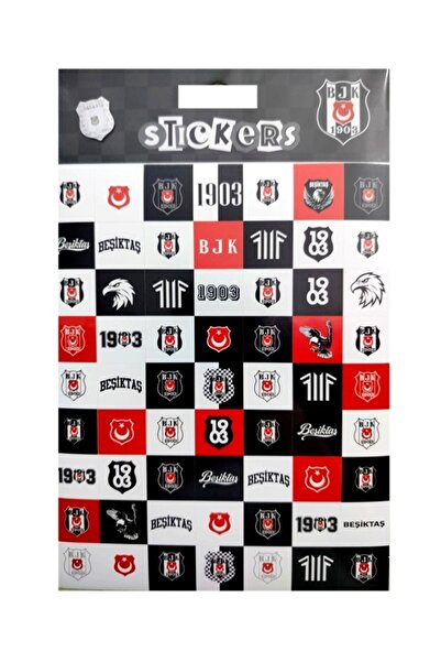 Piolent Beşiktaş İcon Sticker Sheet Karışık Orijinal Lisanslı