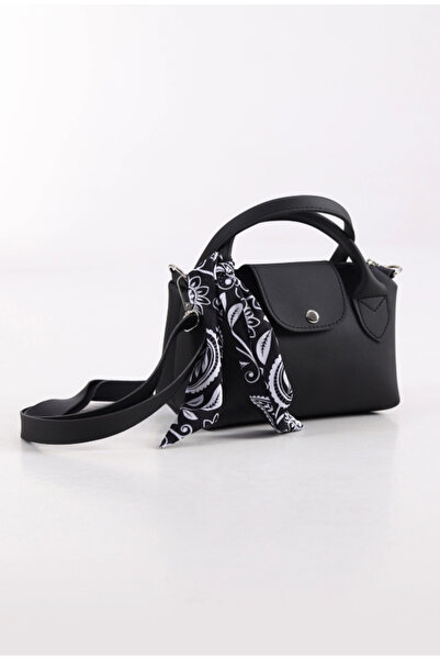 Kumru Studio Luna Siyah Mini Bag Kadın Omuz Çantası