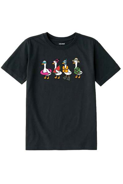 Colermi Kids' T-Shirt – Summer-Themed Goose Design
