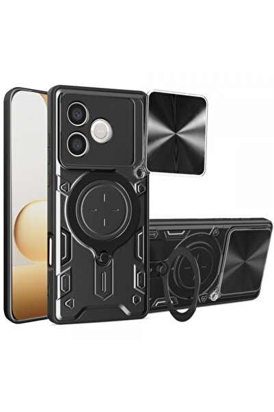 Techsuit Husa pentru Honor 600 Lite, Techsuit, CamGuard Pro, Neagra